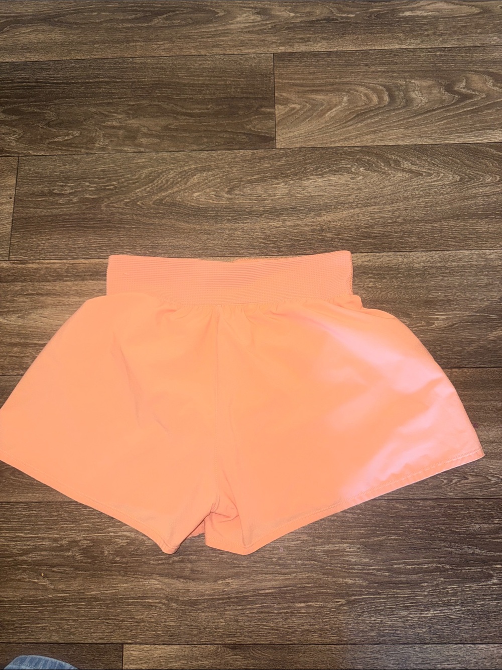 Nike Women's Peach Performance Running Shorts - Light Peach - Picture 3 of 6